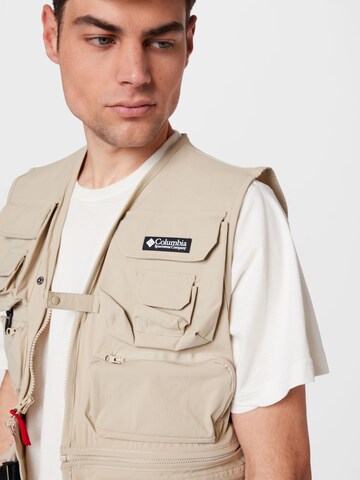 COLUMBIA Sports Vest in Beige