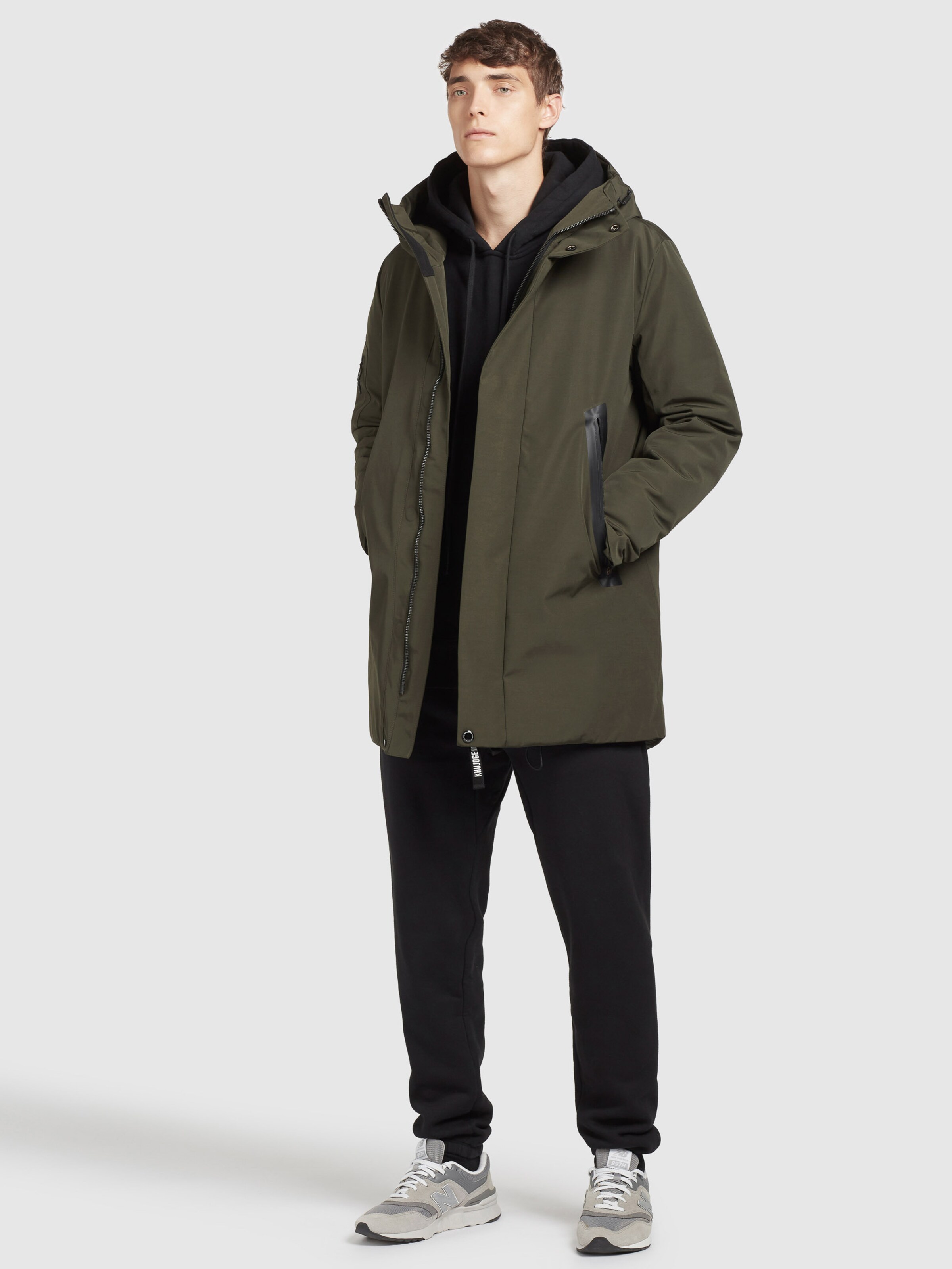 Männer Jacken khujo Jacke 'Race2 ' in Oliv - ZD04571 Männer Jacken khujo Jacke 'Race2 ' in Oliv - ZD04571