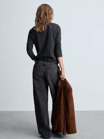 MANGO Shirt 'BIRI' in Grey