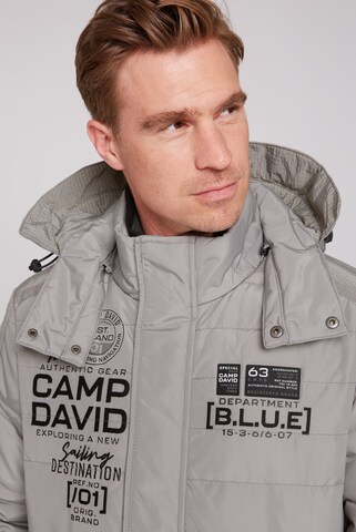 CAMP DAVID Winterjacke in Grau