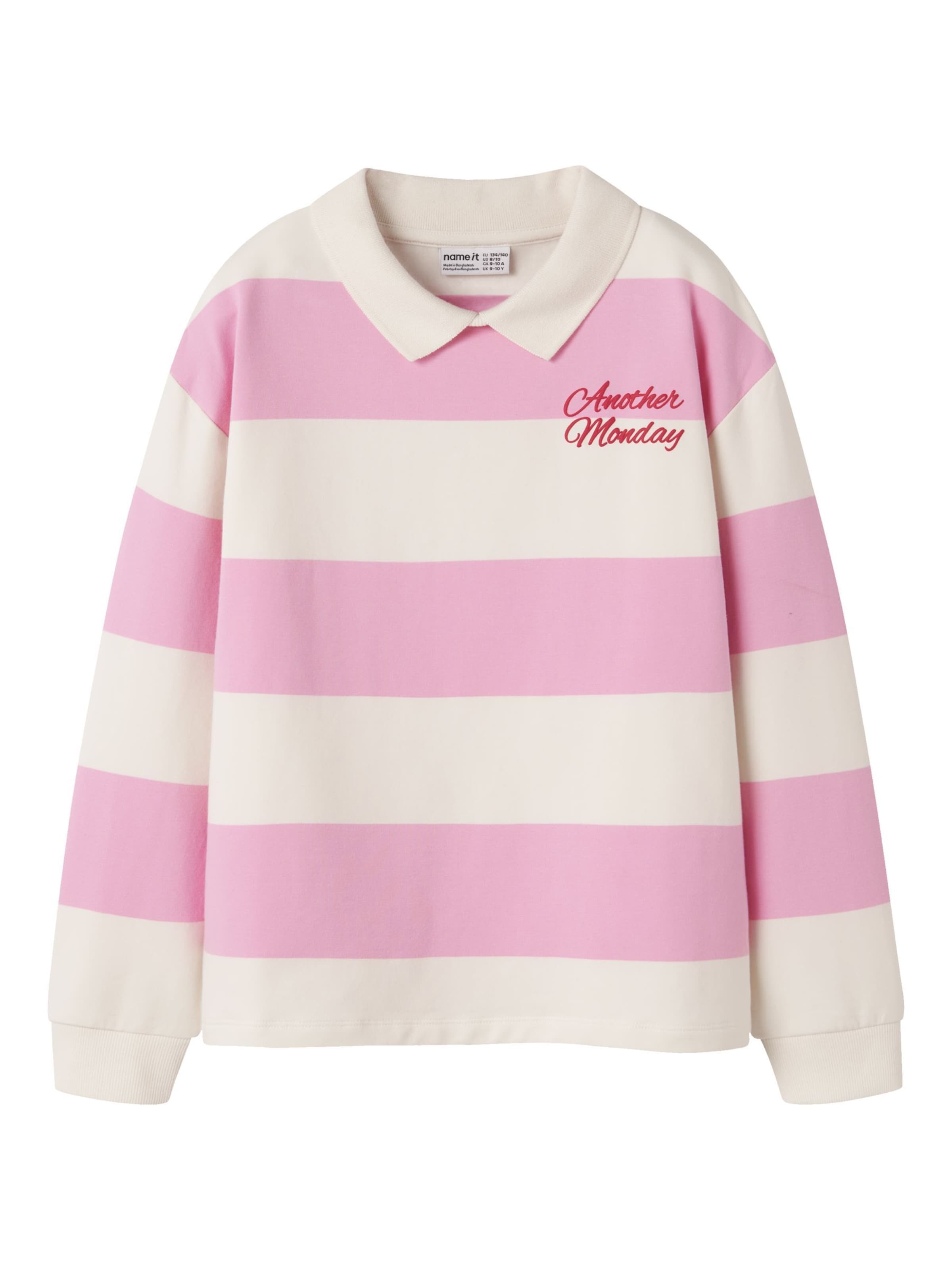 NAME IT - Sudadera en rosa: frente