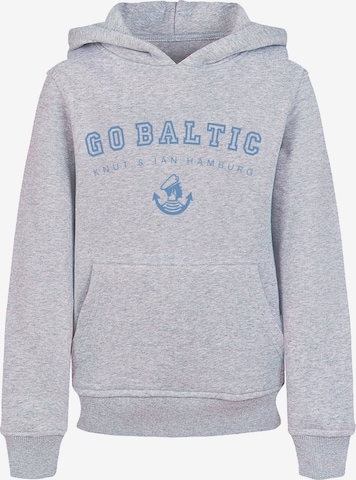 F4NT4STIC Sweatshirt in Grijs: voorkant