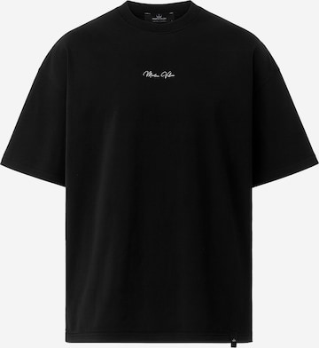 T-Shirt MARTIN VALEN en noir : devant