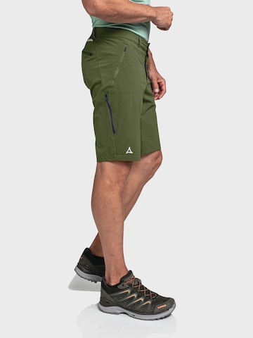 Regular Pantalon outdoor 'Hestad M' Schöffel en vert