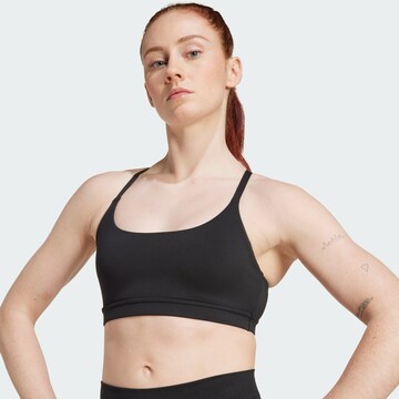 ADIDAS PERFORMANCE Bralette Sports bra 'All Me' in Black: front