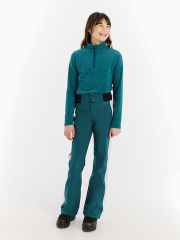 PROTEST Slimfit Sporthose 'PRTPROUD JR' in Blau: Vorderseite