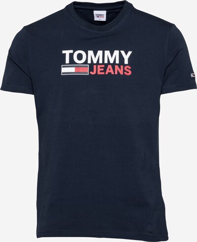 Tommy Jeans Camiseta en navy / granadina / blanco, Vista del producto