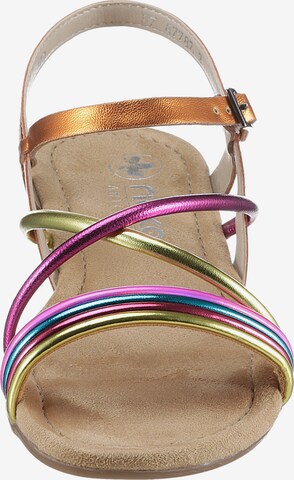 Rieker Strap Sandals in Mixed colors