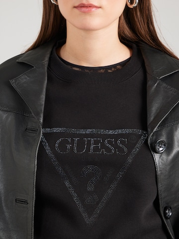 GUESS Sweatshirt in Schwarz