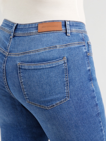 ONLY Carmakoma Skinny Džíny 'CARALLY' – modrá