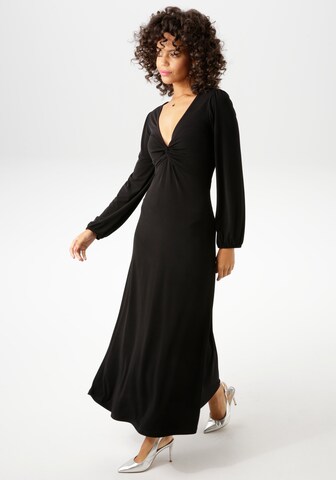Aniston CASUAL Evening Dress in Black: front