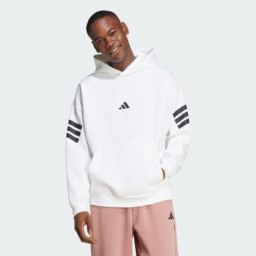 ADIDAS SPORTSWEAR Urheilullinen collegepaita 'Future Icons' värissä valkoinen: etupuoli