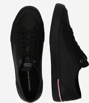 Sneaker low 'Corporate' de la TOMMY HILFIGER pe negru