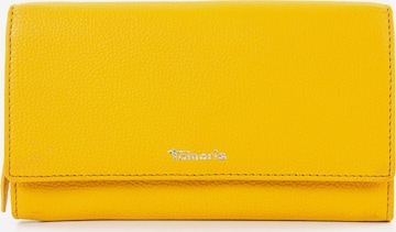 TAMARIS Wallet 'Amanda' in Yellow: front