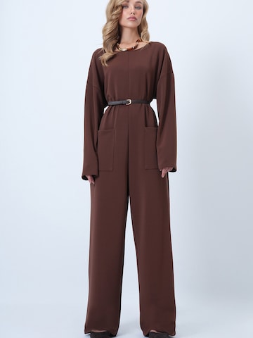 Combinaison Trend Alaçatı Stili en marron