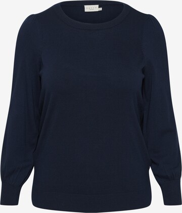 Pullover 'Miana' di KAFFE CURVE in blu: frontale