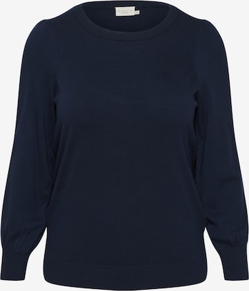 KAFFE CURVE - Pullover 'Miana' em azul: frente