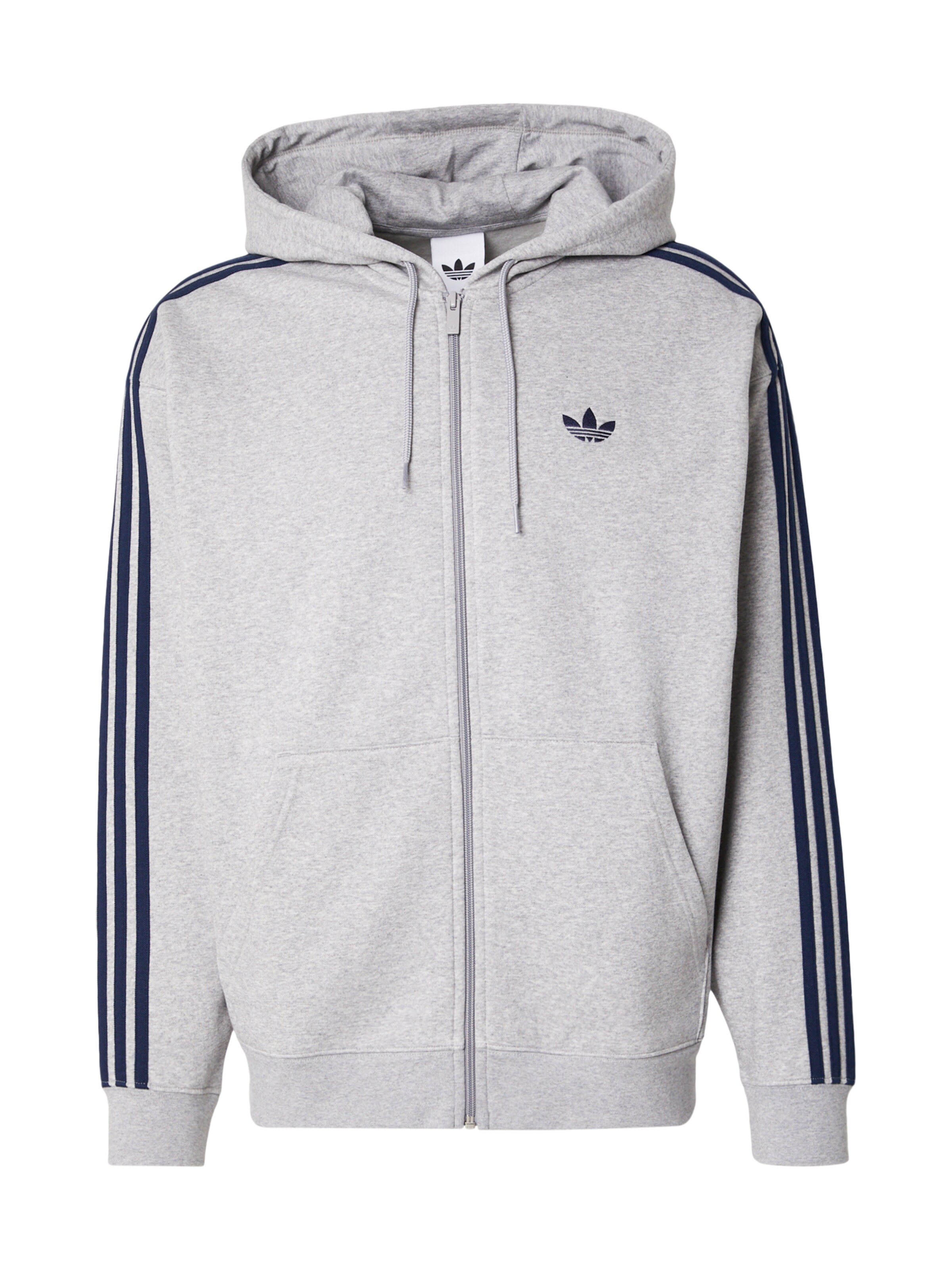 ADIDAS ORIGINALS Mikina 'Adicolor' – šedá: přední strana