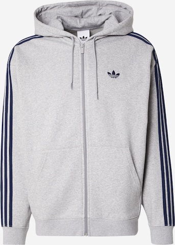 ADIDAS ORIGINALS Mikina 'Adicolor' – šedá: přední strana