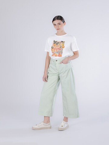 regular Jeans di CAFè NOIR in verde: frontale