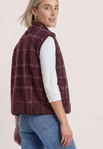STREET ONE Knit Cardigan in Red