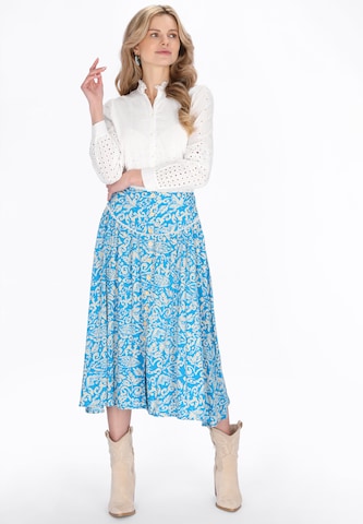 usha FESTIVAL - Falda en azul