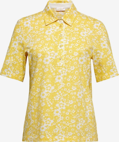 Goldner Shirt in gelb / weiß, Produktansicht