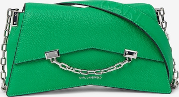Karl Lagerfeld Shoulder Bag in Green: front