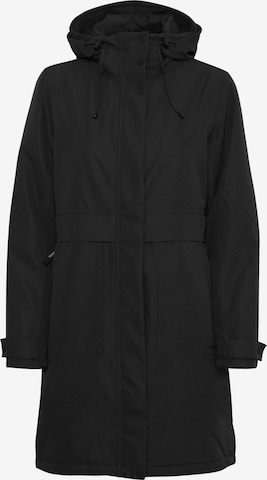 North Bend Winter Parka 'Malika' in Black: front