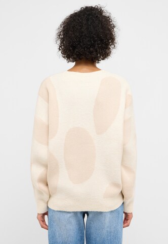 MUSTANG Sweatshirt 'Style Dana' in Beige