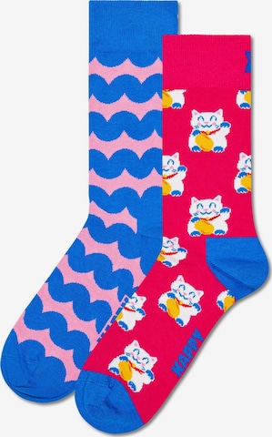 Happy Socks Socken in Blau: Vorderseite