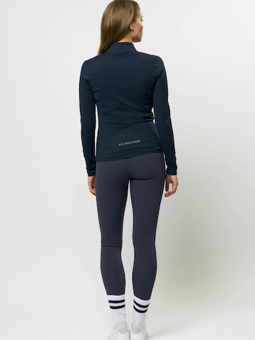 U.S. POLO ASSN. Sweatvest 'Kira' in Blauw