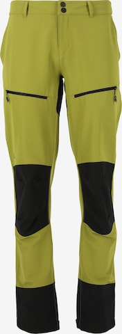 Whistler Regular Workout Pants 'Avatar' in Green: front
