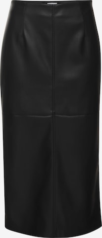 LASCANASuknja - crna boja: prednji dio