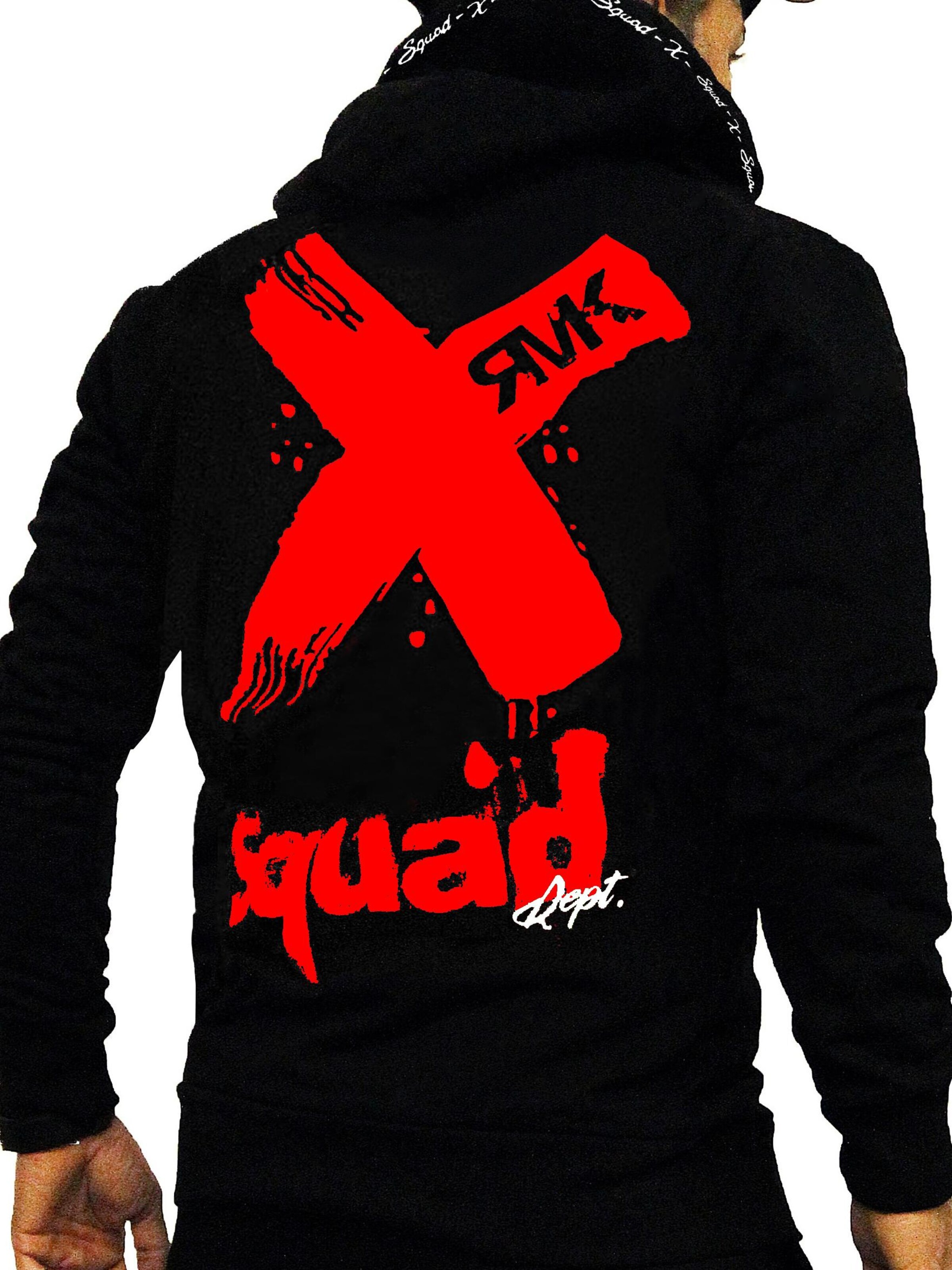 RMK Pullover 'X Squad'‌‌‌‌‌‌‌‌‌ in Rot