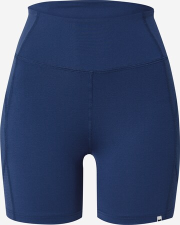 Maloja Skinny Sportovní kalhoty 'Antella' – modrá: přední strana
