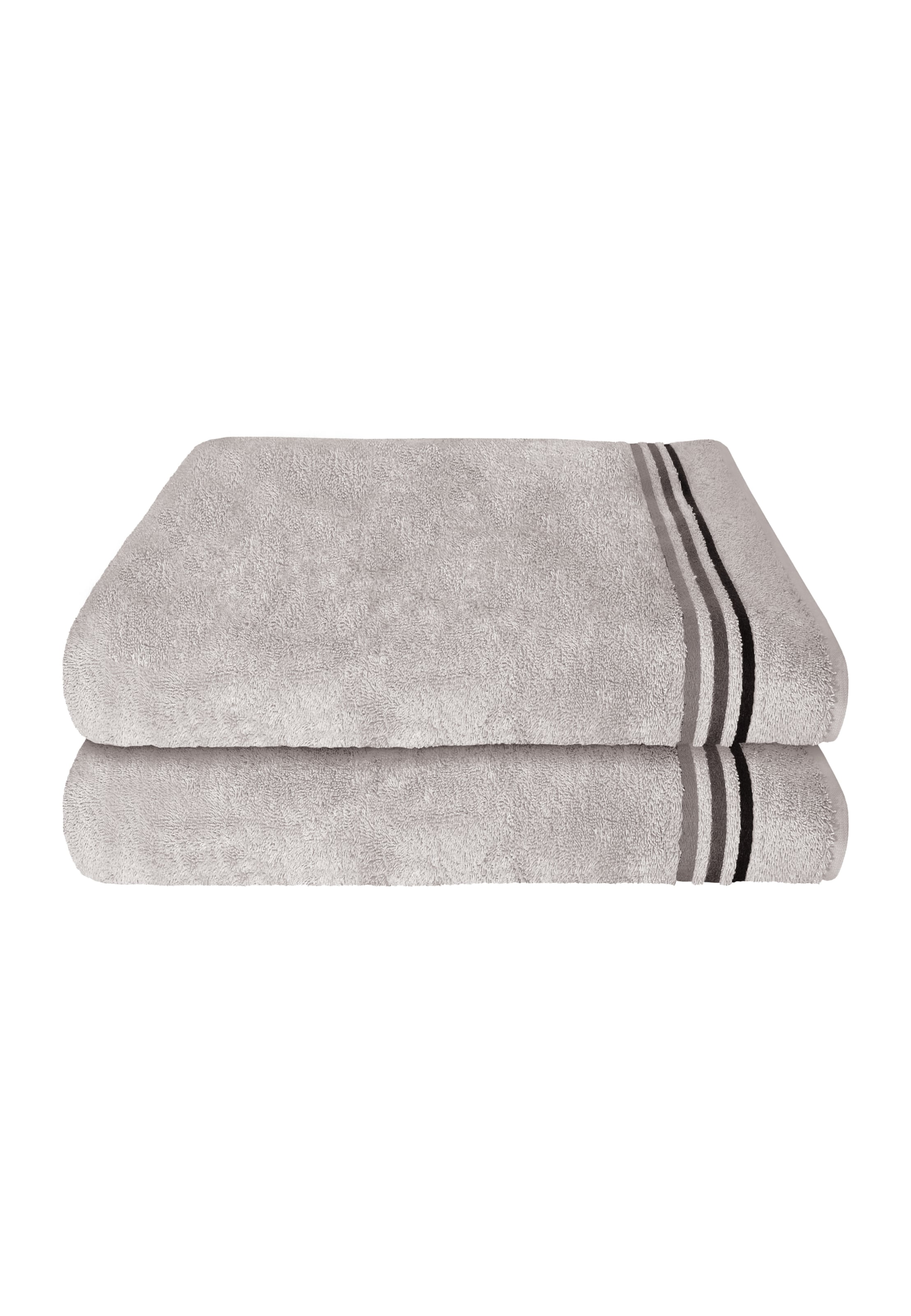 SCHIESSER Duschtücher 'Skyline Color' in Grau: Vorderseite