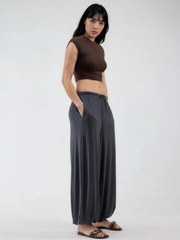 Tapered Pantaloni de la Busem pe gri