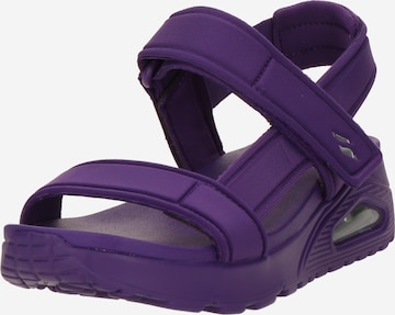 SKECHERS Sandale 'Uno' in Lila: Vorderseite
