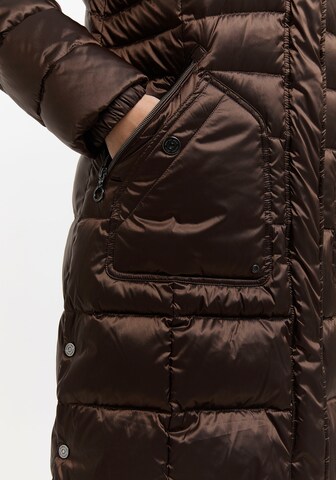 Barbara Lebek Winter Coat in Brown