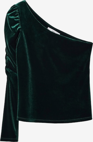 MANGO Shirt 'ASIM' in Groen: voorkant