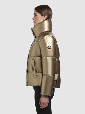 khujo Winterjas 'Rinja Shiny' in Goud