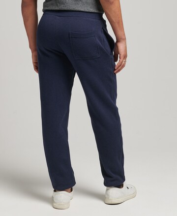 Superdry Tapered Pants in Blue