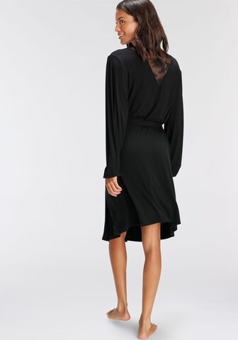 Bruno Banani Dressing Gown in Black