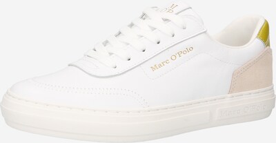 Marc O'Polo حذاء رياضي بلا رقبة بـ بيج / أخضر / أبيض, عرض المنتج