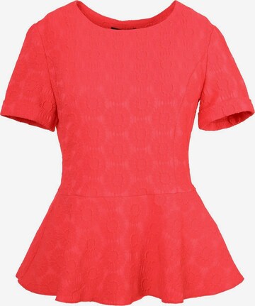 Awesome Apparel Blouse in Orange: front