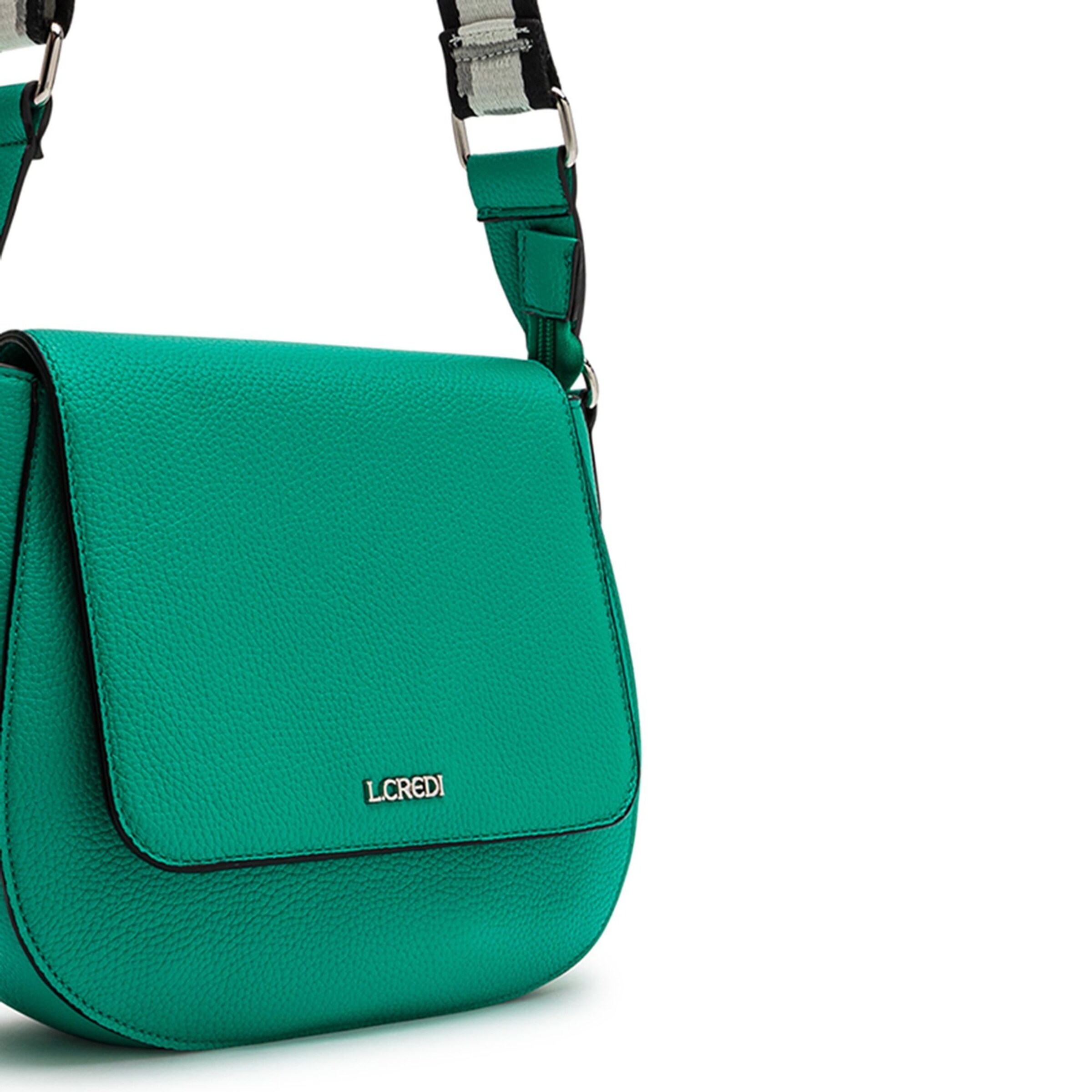 Sac à bandoulière 'Kristie' L.CREDI en vert