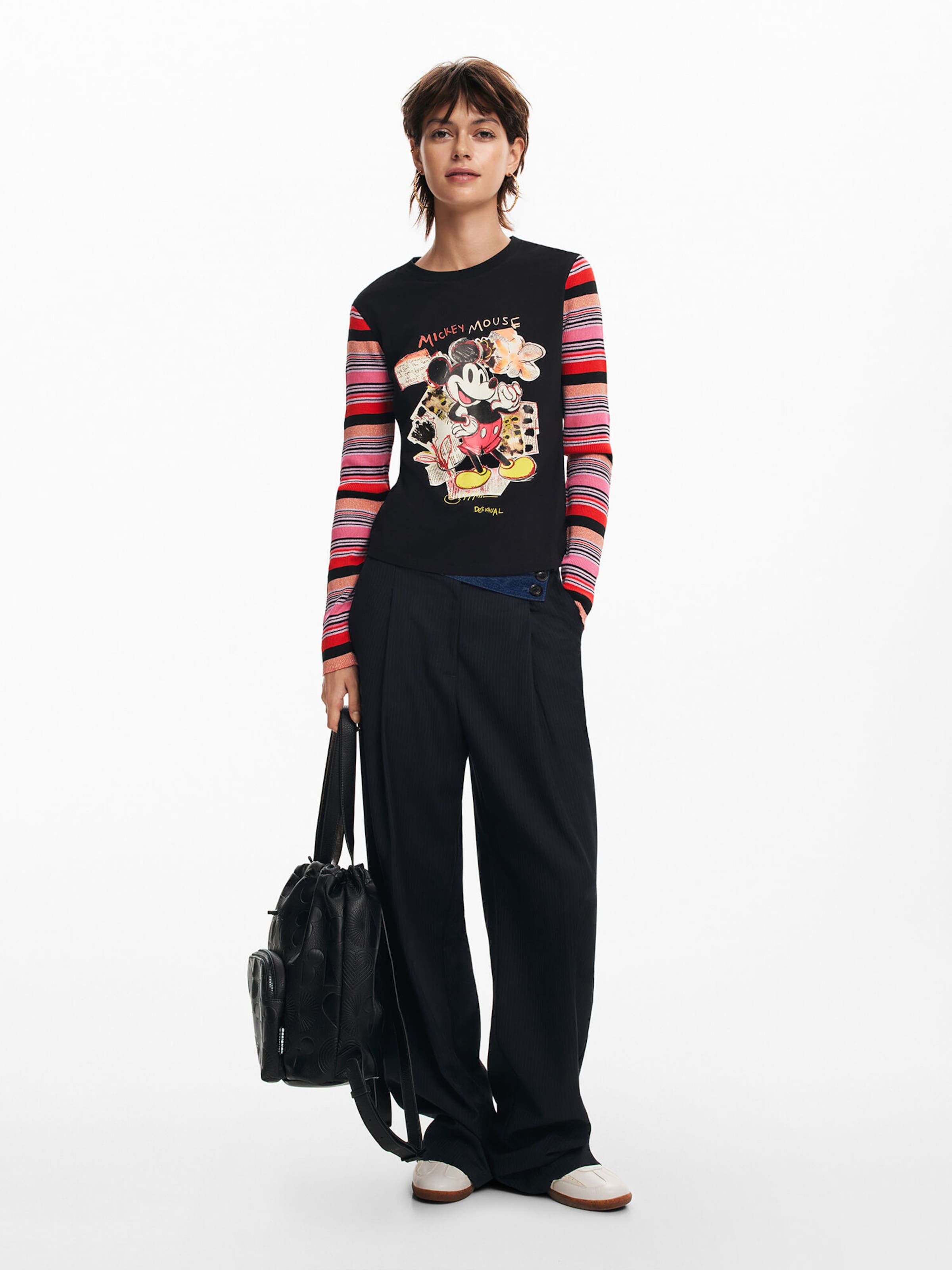 Desigual Rygsæk 'All Mickey' i sort