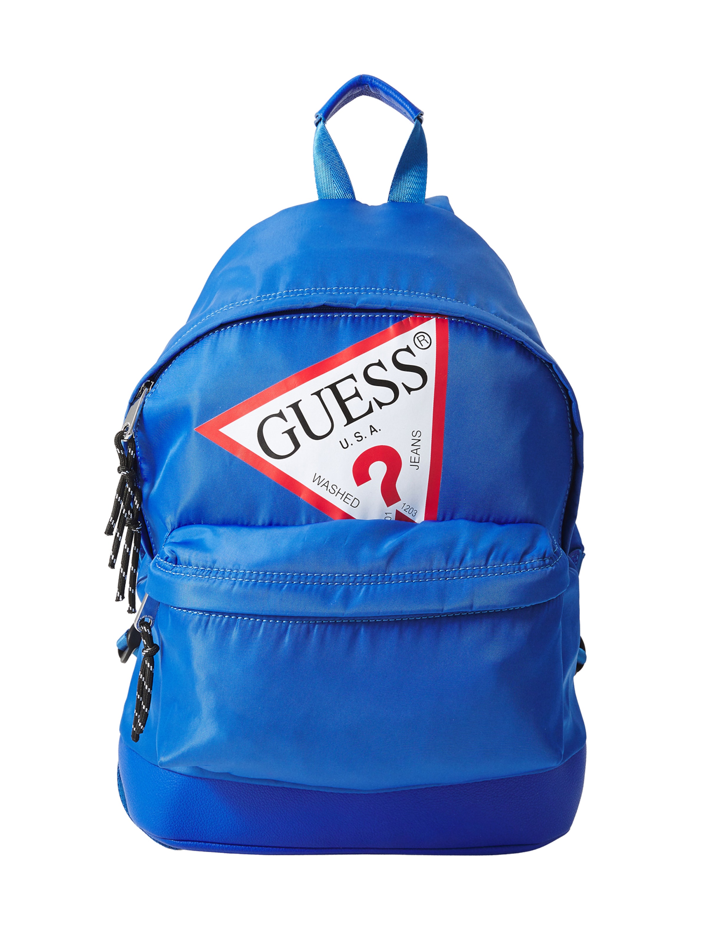 GUESS Рюкзак в Синий: спереди