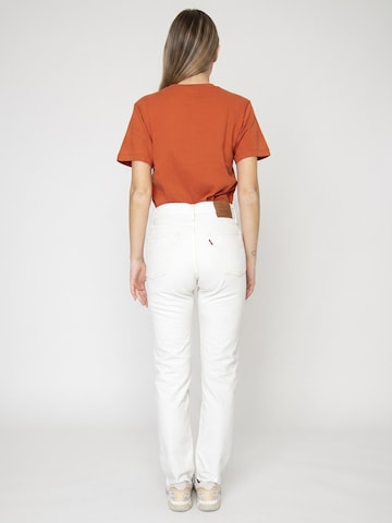 LEVI'S ® Luźne Jeansy 'W' 501 Jeans For Women Yacht Time Neutral Denim Jeans Pants' w kolorze biały